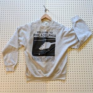 Sweaters - VINTAGE WELCOME TO PHILLY CREWNECK PULLOVER Sweaters - VINTAGE WELCOME TO PHILLY CREWNECK PULLOVER
